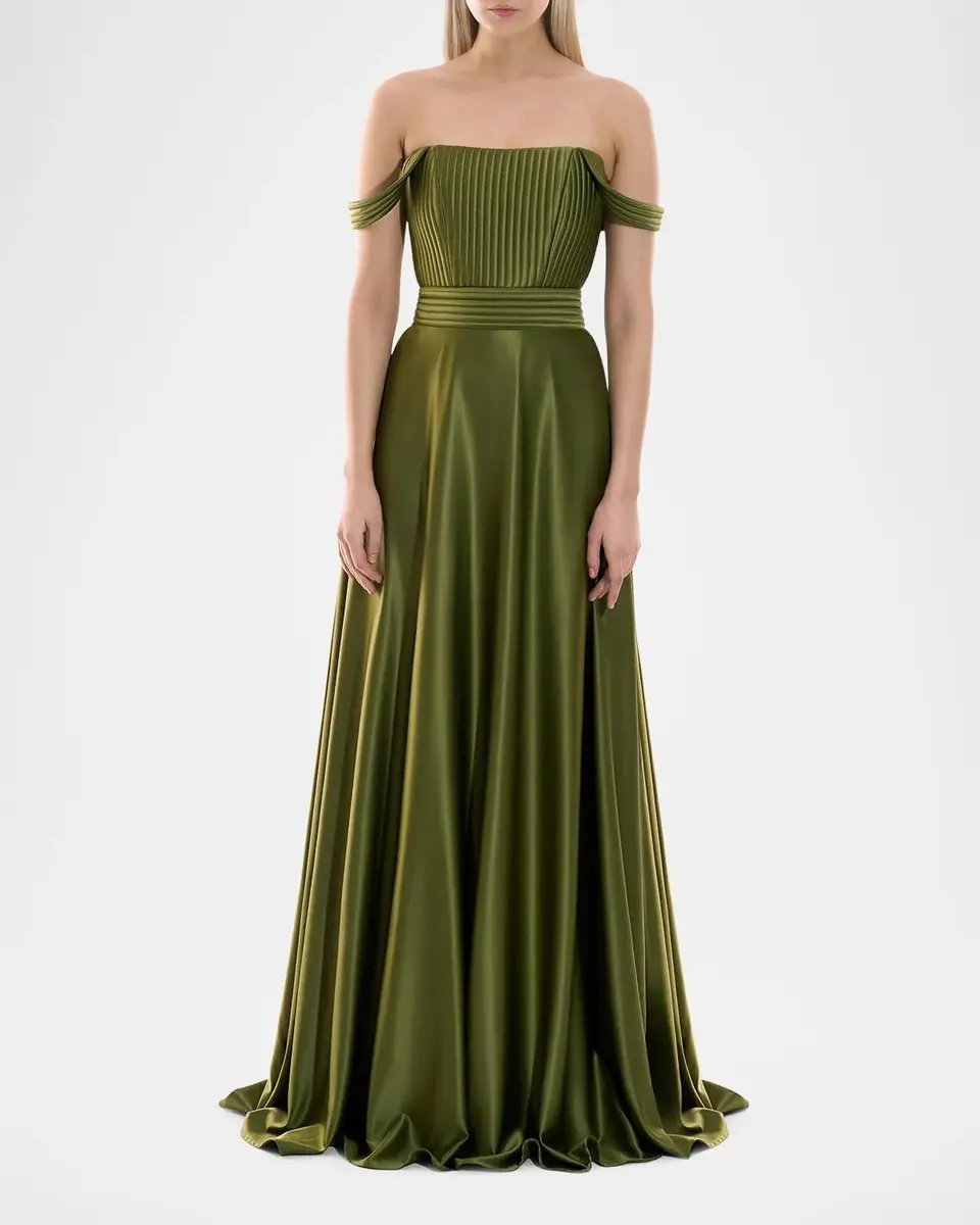 Zhivago In the Night Off-Shoulder Gown | Thumbnail 2