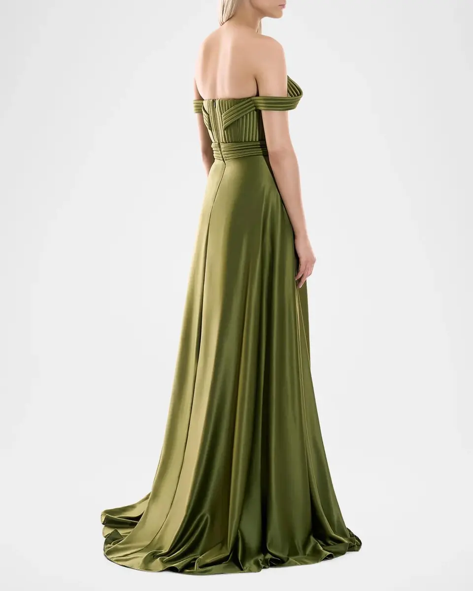 Zhivago In the Night Off-Shoulder Gown | Thumbnail 3