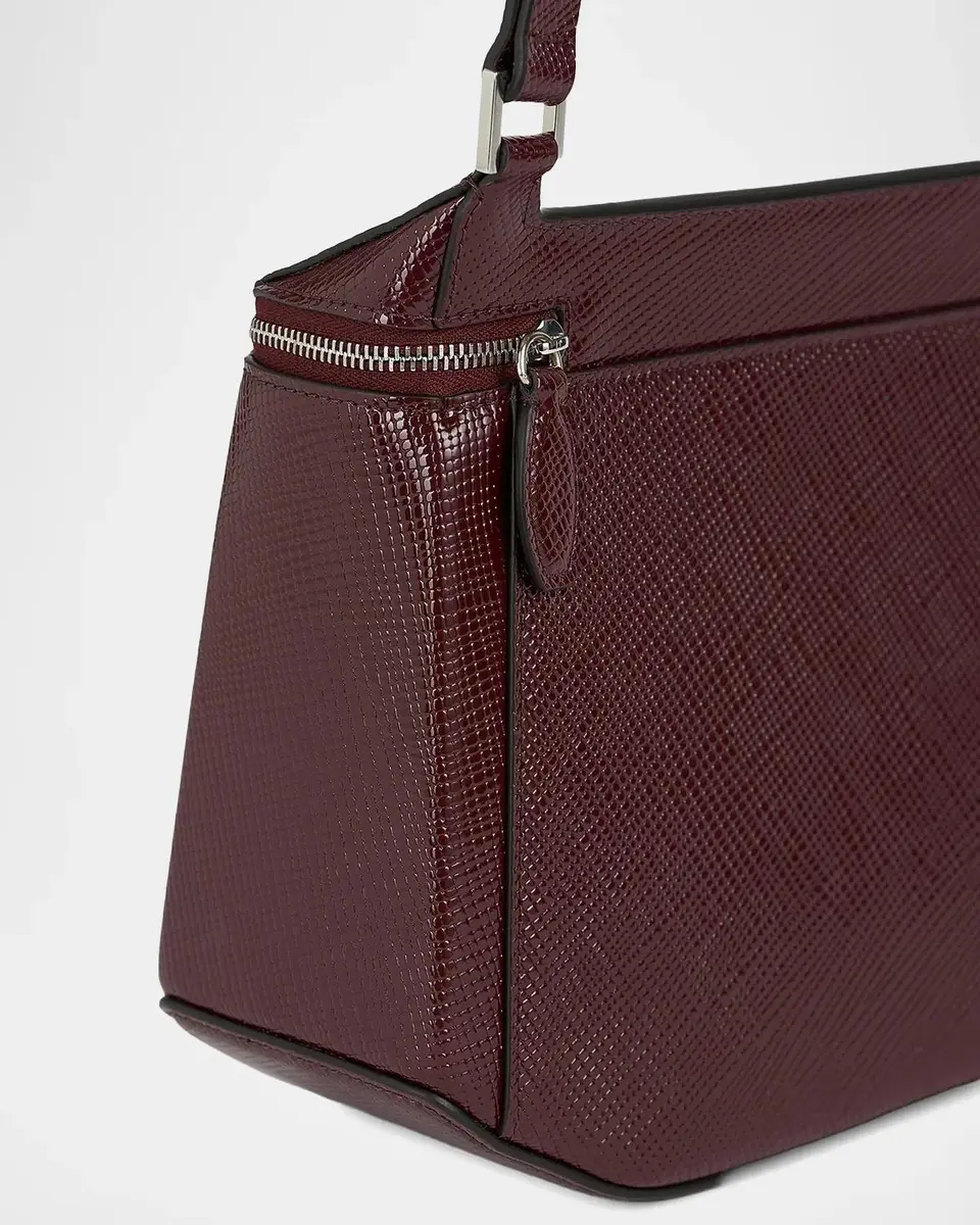 TOTEME Clip Palmellato-Patent Shoulder | Thumbnail 5 TOTEME Clip Palmellato-Patent Shoulder | Thumbnail 5