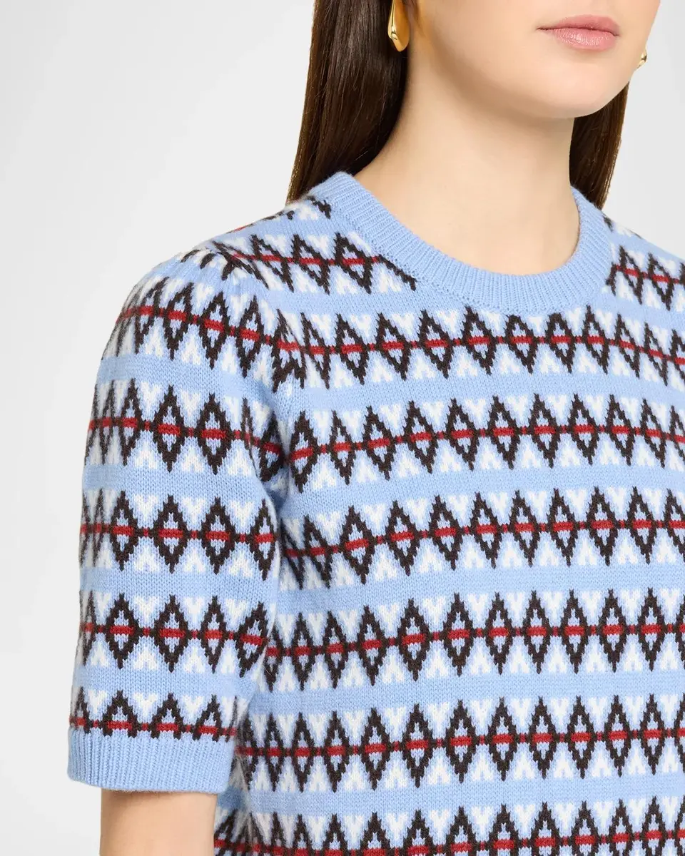 Frame The Crewneck Wool-Cashmere Sweater | Thumbnail 5 Frame The Crewneck Wool-Cashmere Sweater | Thumbnail 5