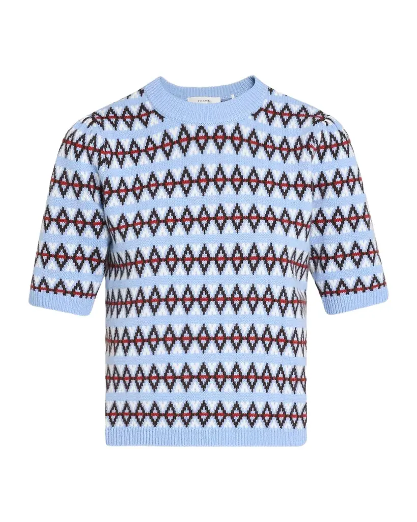 Frame The Crewneck Wool-Cashmere Sweater
