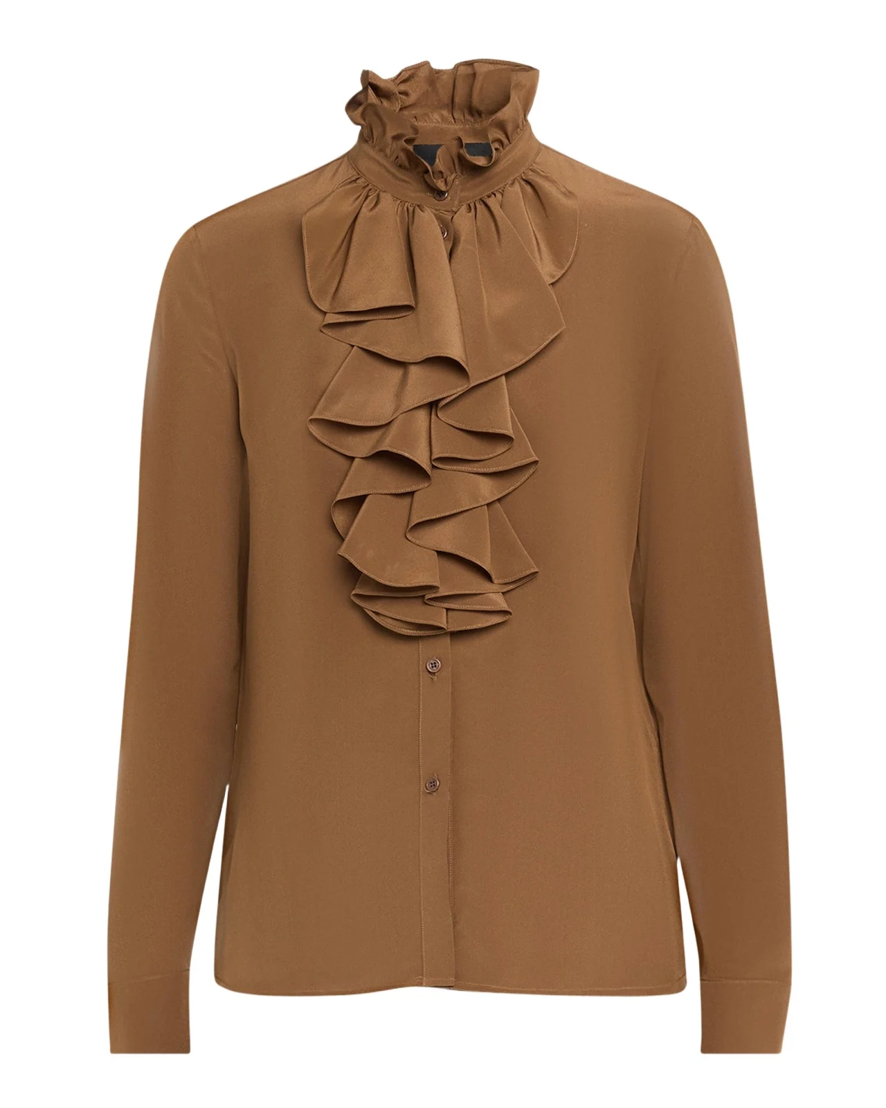 Lily Silk Ruffle Blouse Lily Silk Ruffle Blouse