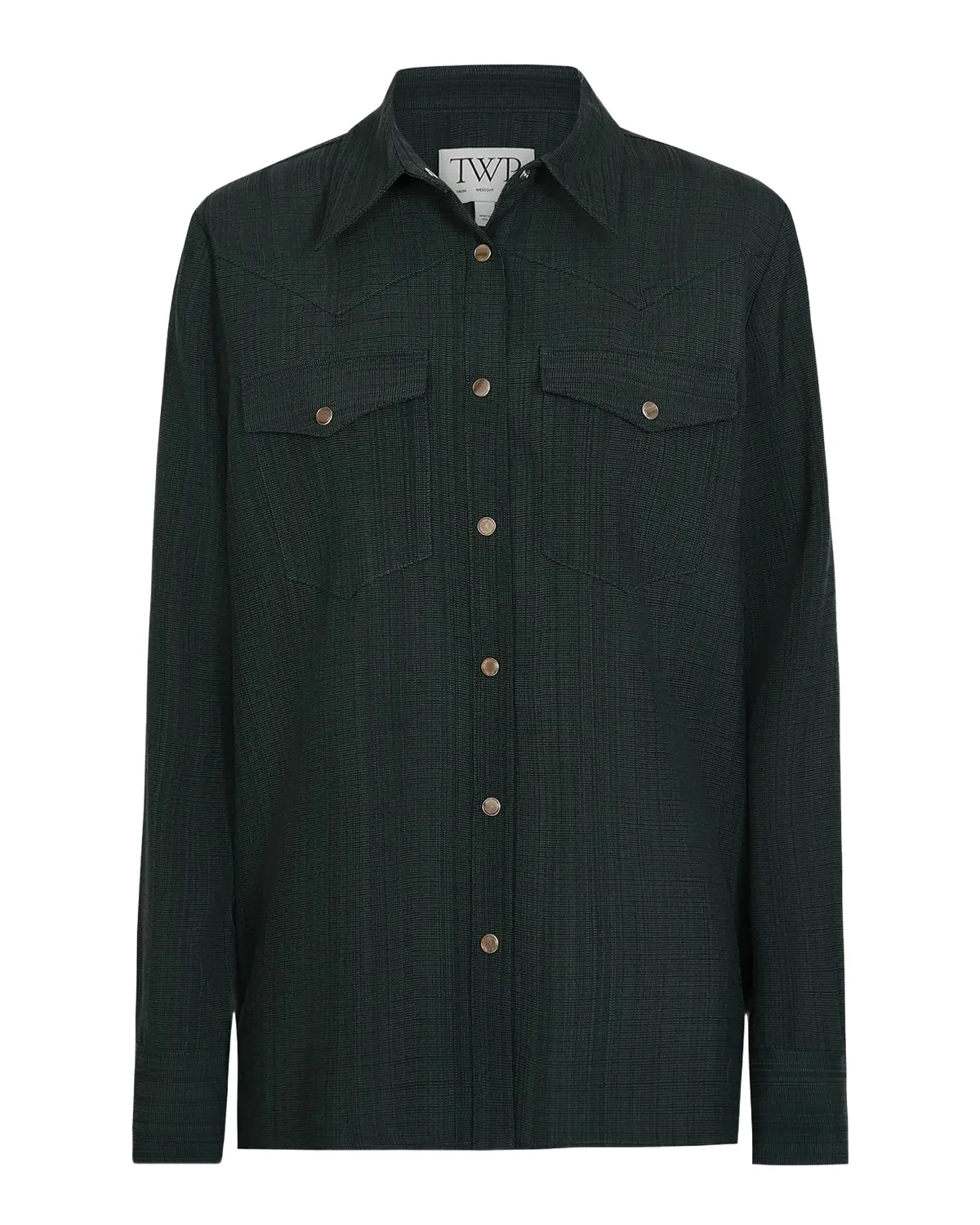 TWP Lone Rider Textured Shirt