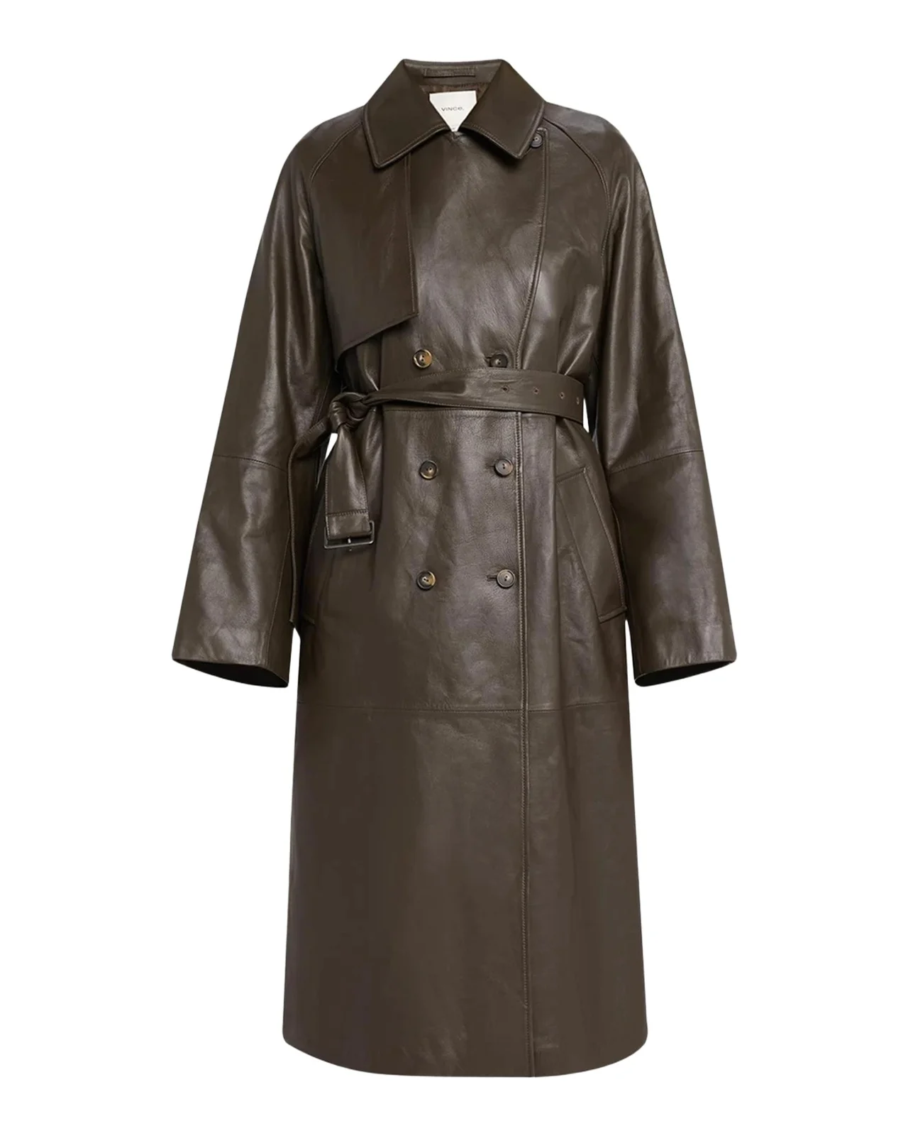 Leather Trench Coat