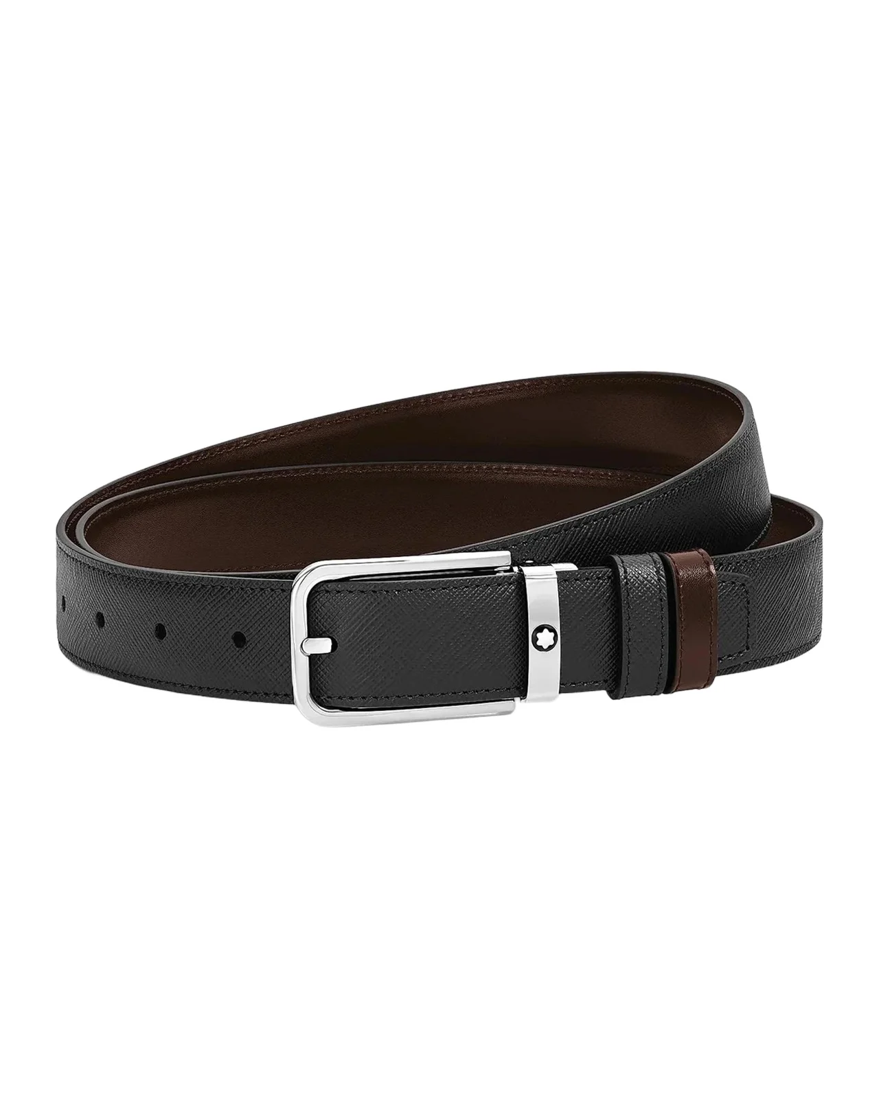 Reversible Two-Tone Leather Belt Reversible Two-Tone Leather Belt