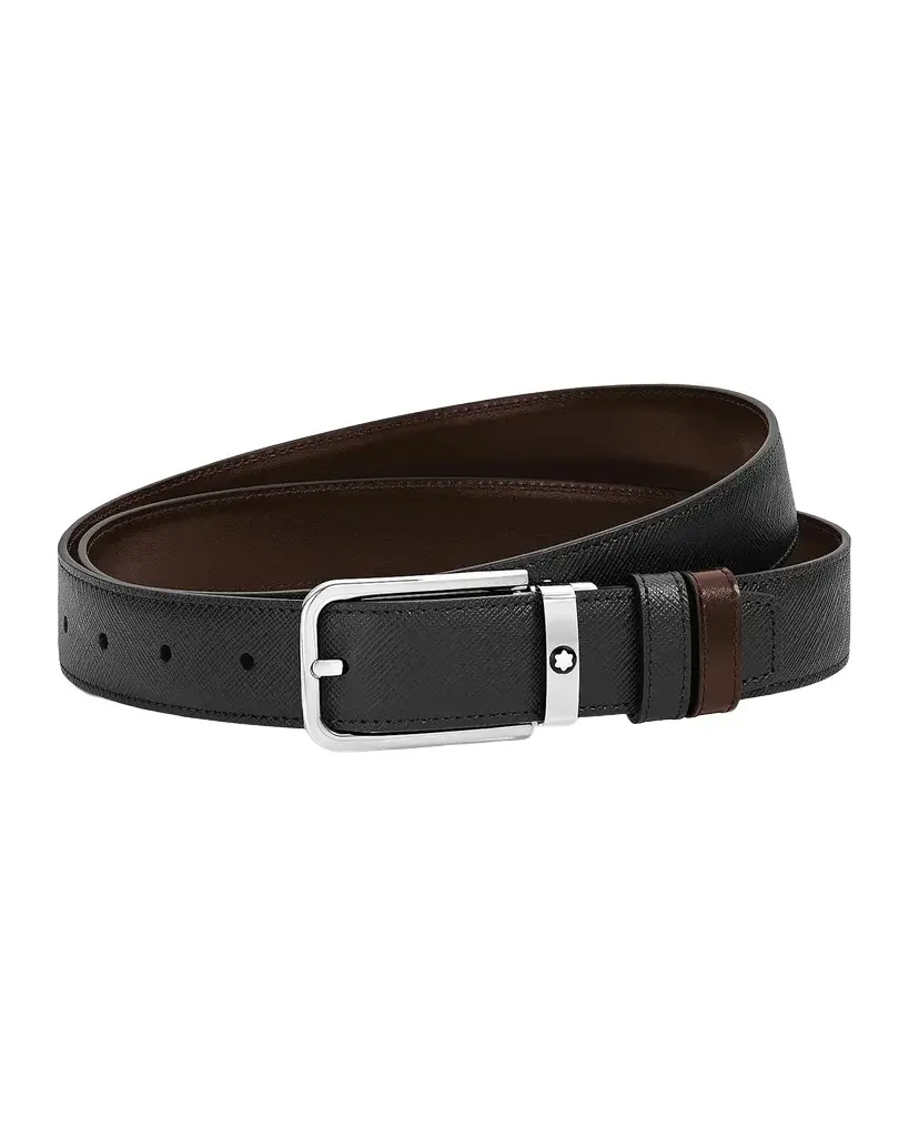 Reversible Two-Tone Leather Belt