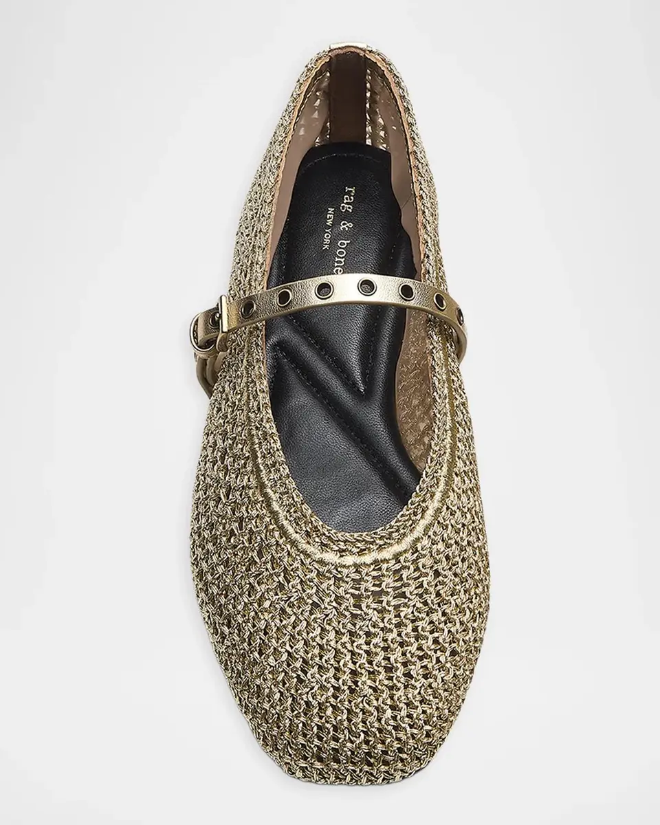 rag & bone Spire Crochet Mary Janes | Thumbnail 3 rag & bone Spire Crochet Mary Janes | Thumbnail 3