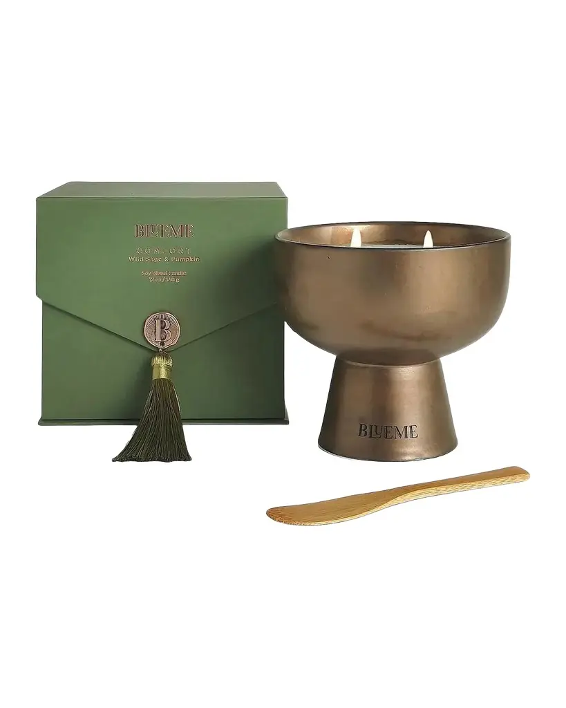 Blueme Comfort Wild Sage & Pumpkin Scented Candle