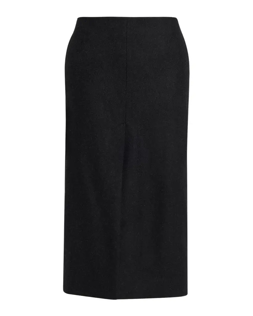 Nili Lotan Mariha Wool Midi Skirt