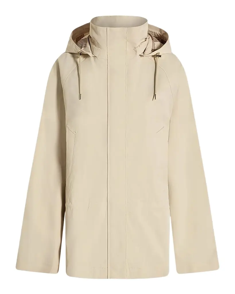 Varley Etta Short Hooded Rain Jacket