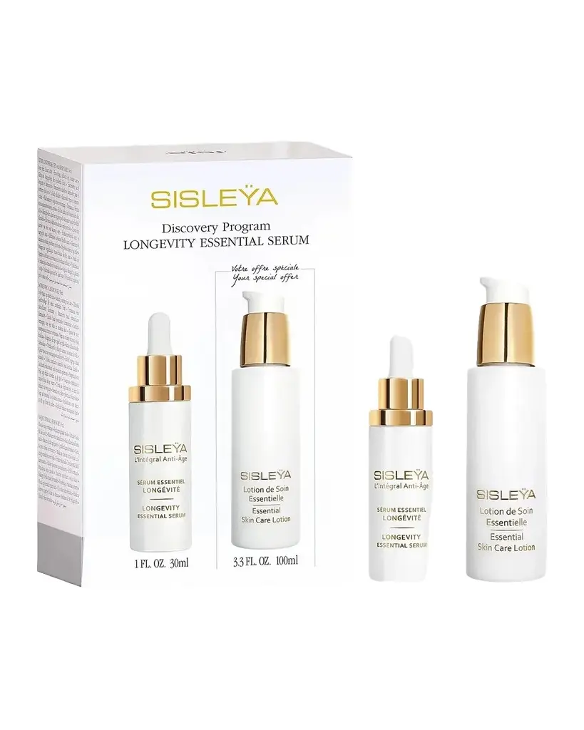 Sisleÿa L 'Intégral Anti-Age Longevity Essential Serum 2-Piece Discovery Program Sisleÿa L 'Intégral Anti-Age Longevity Essential Serum 2-Piece Discovery Program