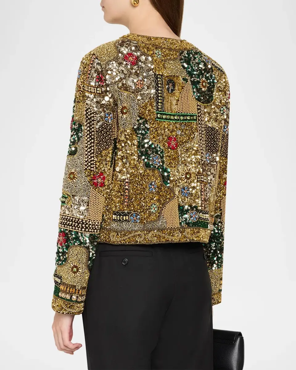 Alice + Olivia Kidman Embellished Jacket | Thumbnail 3 Alice + Olivia Kidman Embellished Jacket | Thumbnail 3