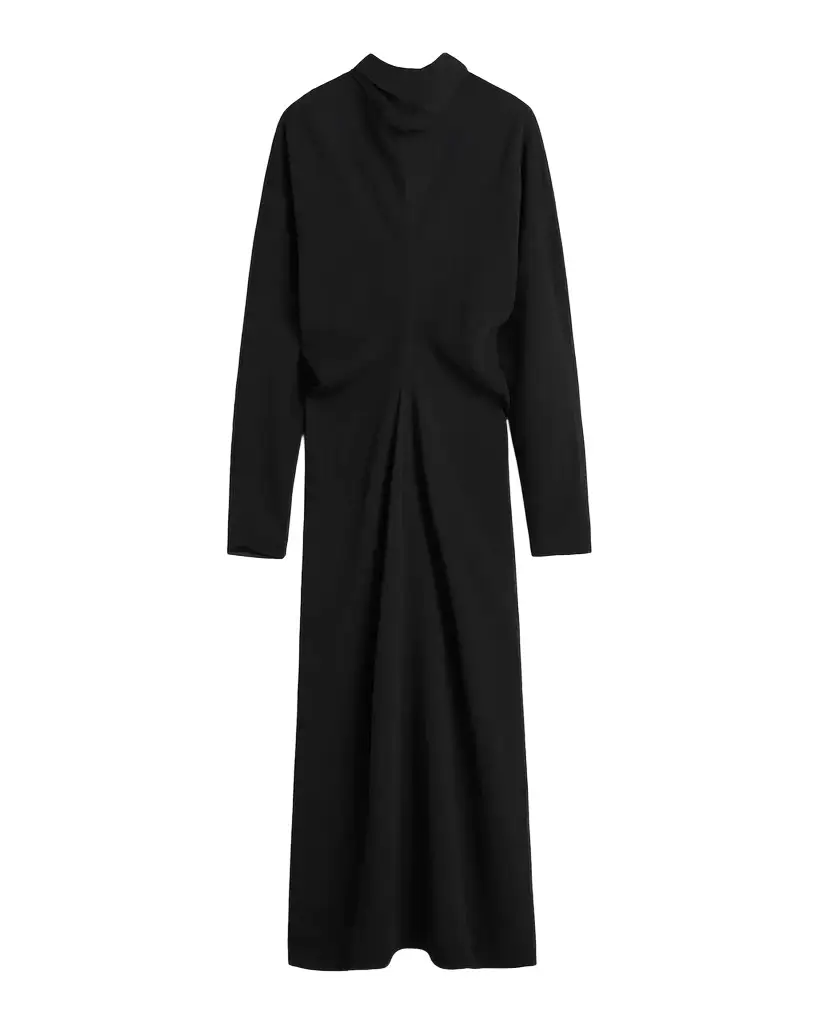 Slouch Waist Scarf Dress