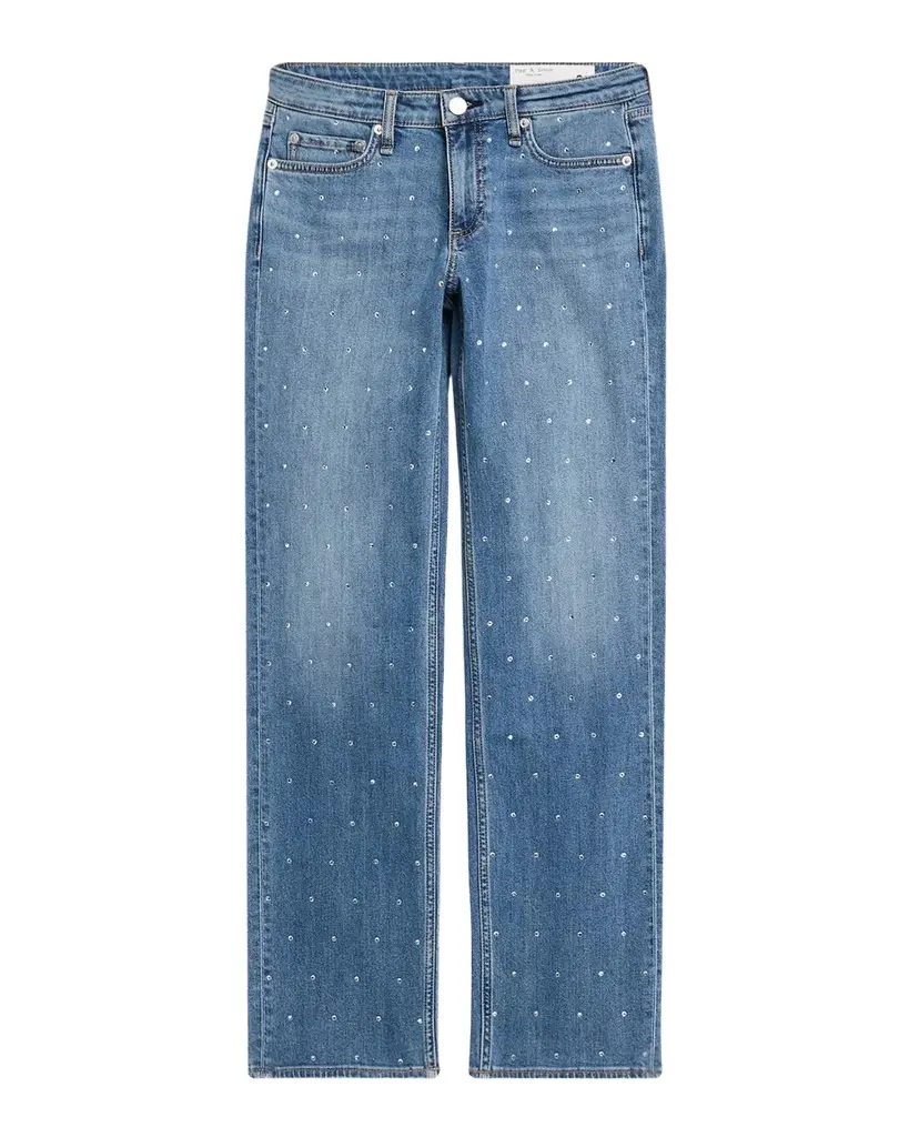 Harlow Low-Rise Slim Straight-Leg Jeans Harlow Low-Rise Slim Straight-Leg Jeans