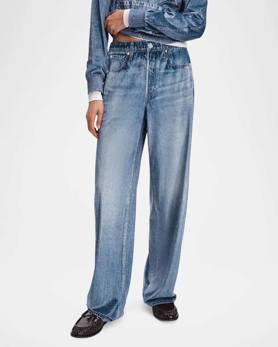 rag & bone Miramar Velvet Wide-Leg Pants | Thumbnail 4
