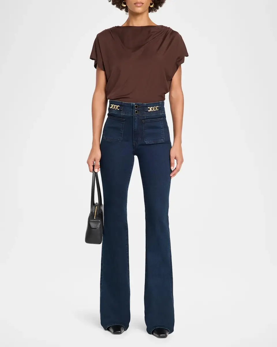 Veronica Beard Lila Draped Top | Thumbnail 2 Veronica Beard Lila Draped Top | Thumbnail 2