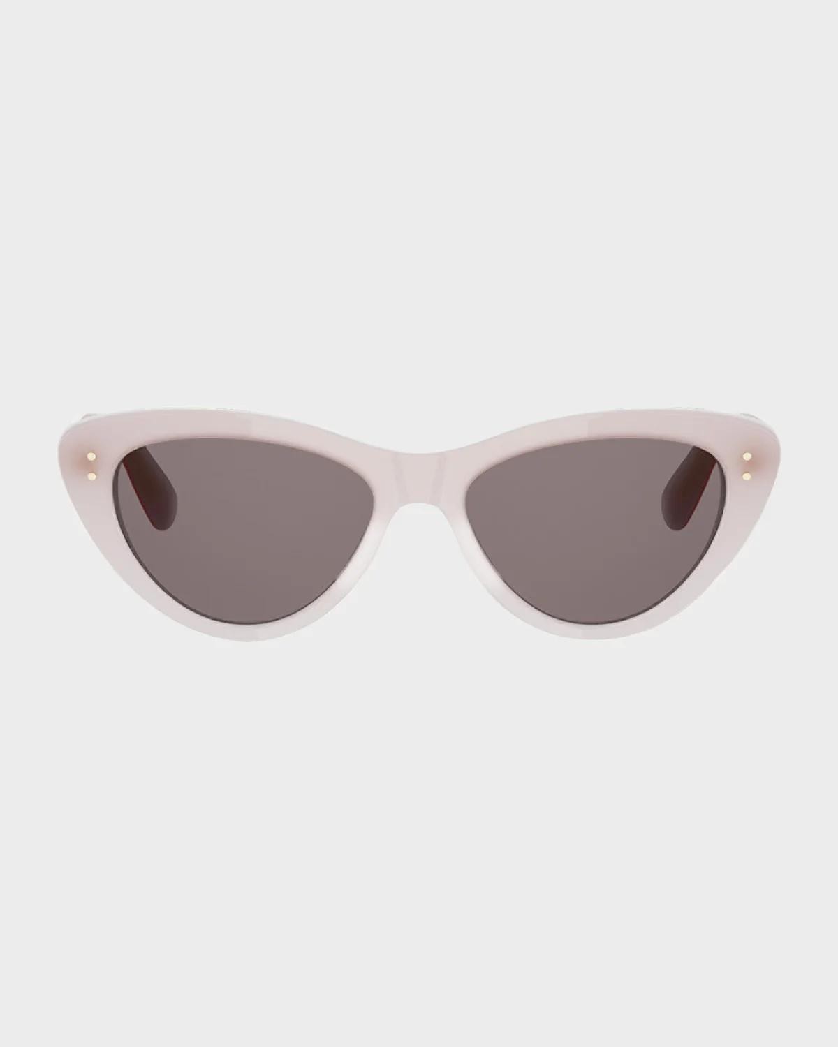 Dior Oblique B2I 55MM Cat-Eye Sunglasses