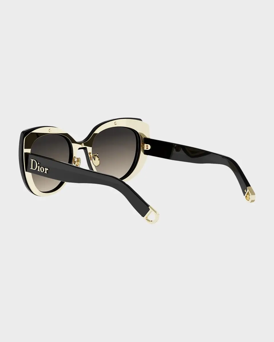 Dior New R1U 54MM Butterfly Sunglasses | Thumbnail 3