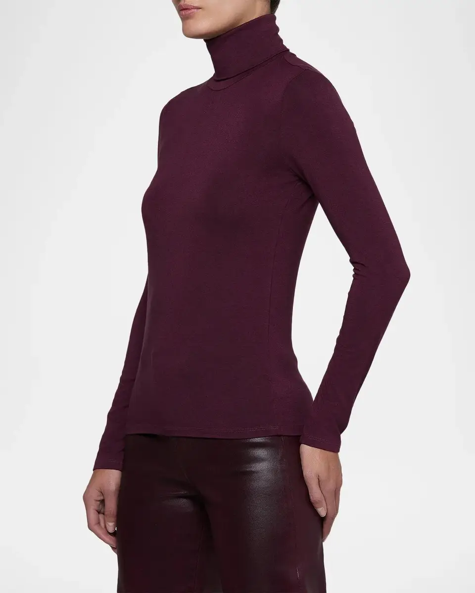 L'Agence Lani Long-Sleeve Turtleneck Top | Thumbnail 5