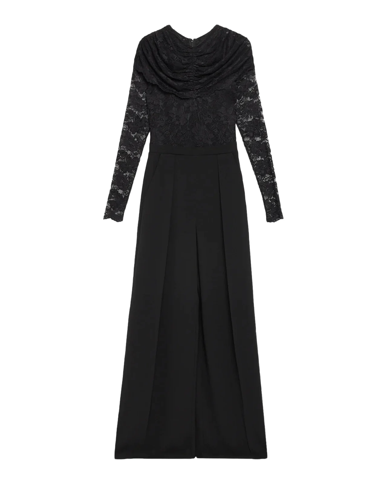 Chiara Boni La Petite Robe Elham Wide-Leg Lace Jumpsuit