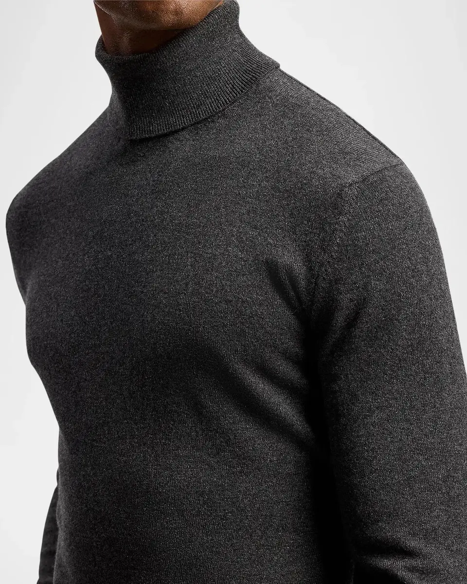 Ralph Lauren Purple Label Men's Cashmere Turtleneck Sweater | Thumbnail 5 Ralph Lauren Purple Label Men's Cashmere Turtleneck Sweater | Thumbnail 5