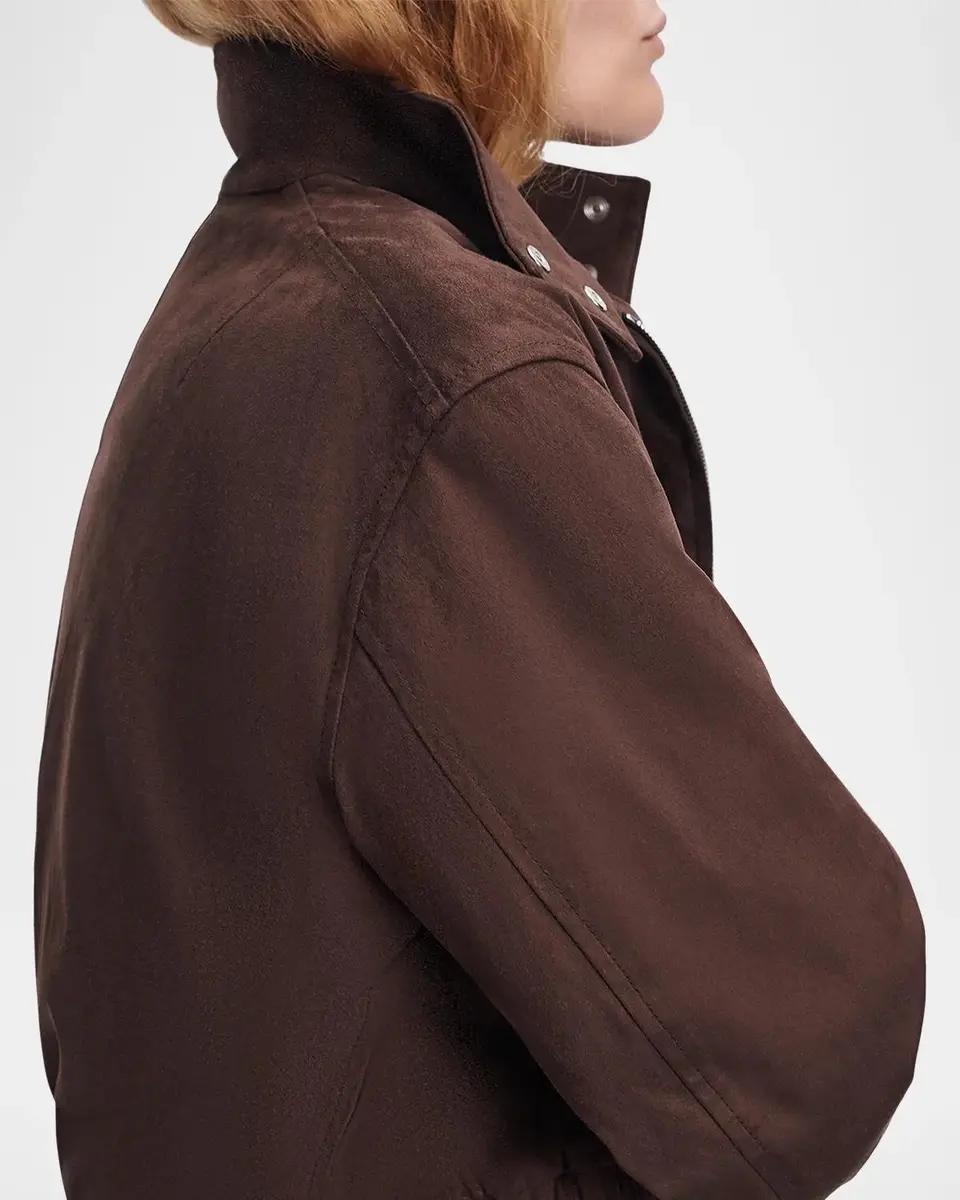 rag & bone Eliza Faux-Suede Bomber Jacket | Thumbnail 6 rag & bone Eliza Faux-Suede Bomber Jacket | Thumbnail 6