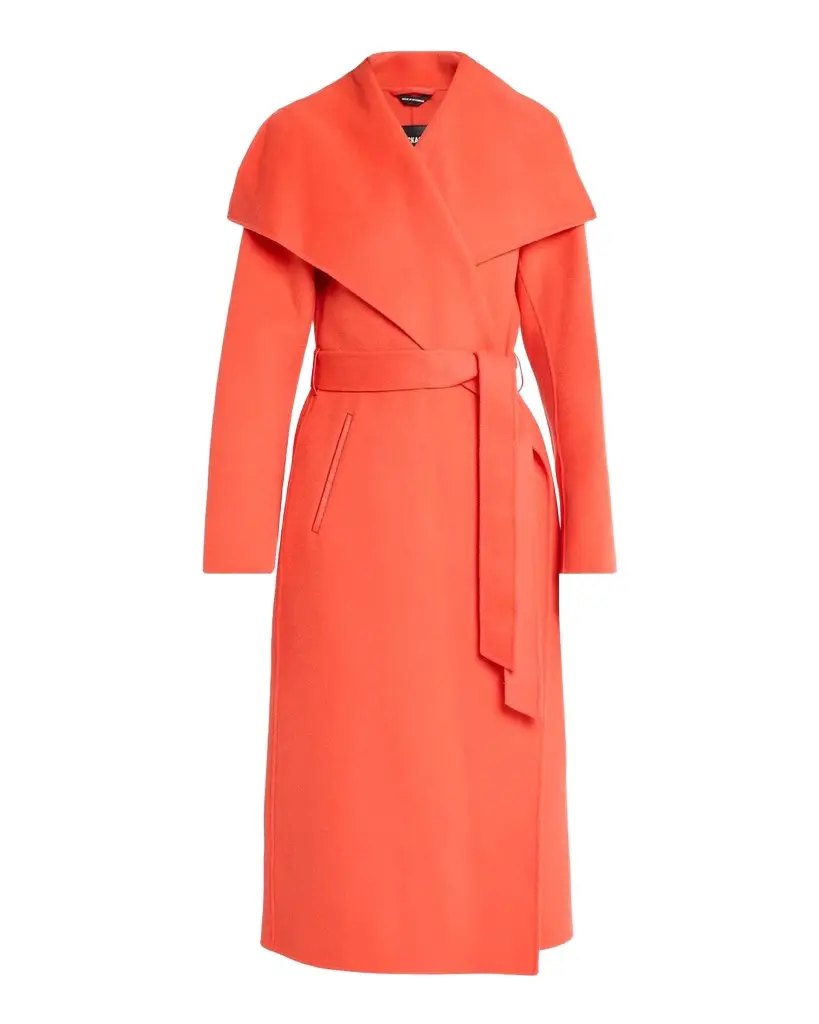 Mackage Mai Long Wool Wrap Coat