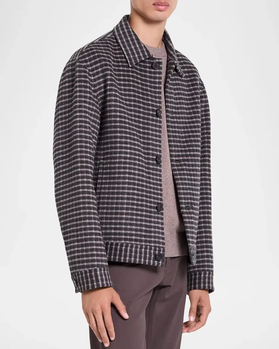 Theory Check Double-Face Jacket | Thumbnail 6 Theory Check Double-Face Jacket | Thumbnail 6