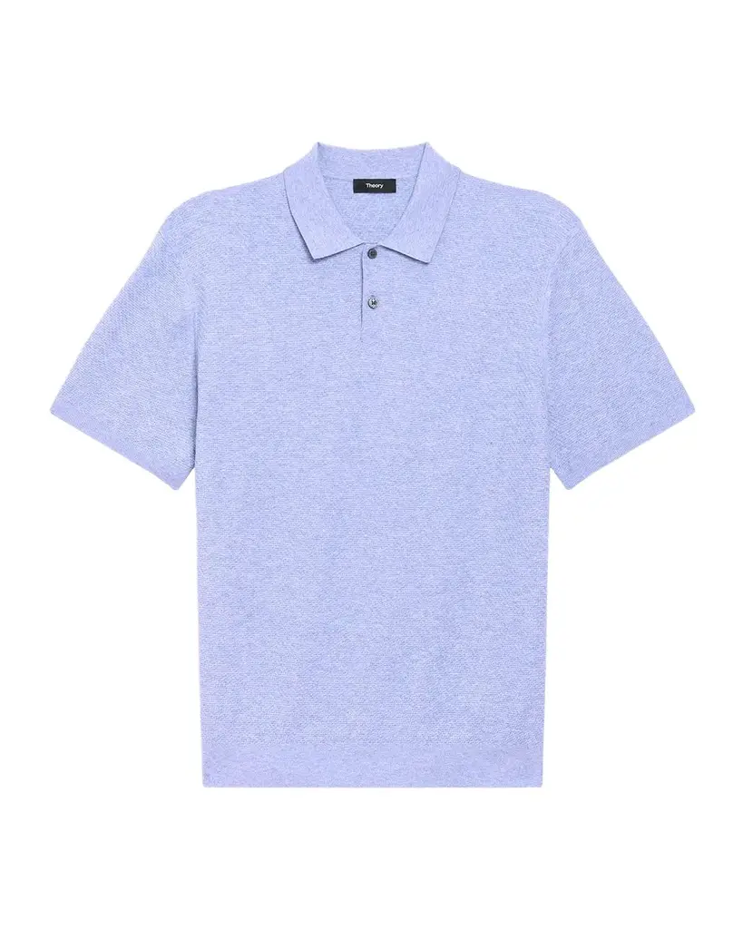 Theory Soris Stretch Knit Polo Shirt