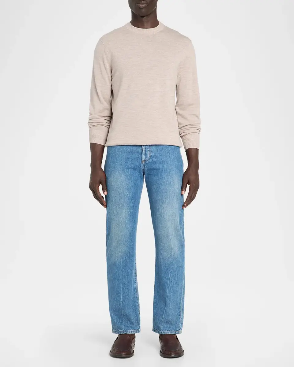 Theory Men's Hilles Cashmere Crewneck Sweater | Thumbnail 2 Theory Men's Hilles Cashmere Crewneck Sweater | Thumbnail 2