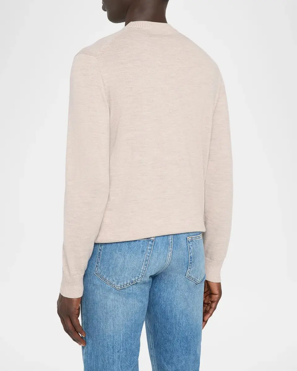 Theory Men's Hilles Cashmere Crewneck Sweater | Thumbnail 3 Theory Men's Hilles Cashmere Crewneck Sweater | Thumbnail 3