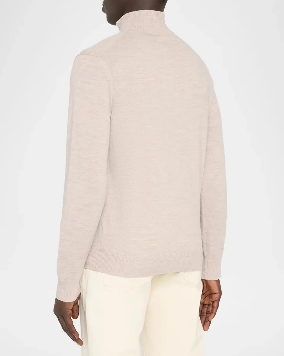 Theory Men's Hilles Cashmere Quarter-Zip Sweater | Thumbnail 3 Theory Men's Hilles Cashmere Quarter-Zip Sweater | Thumbnail 3