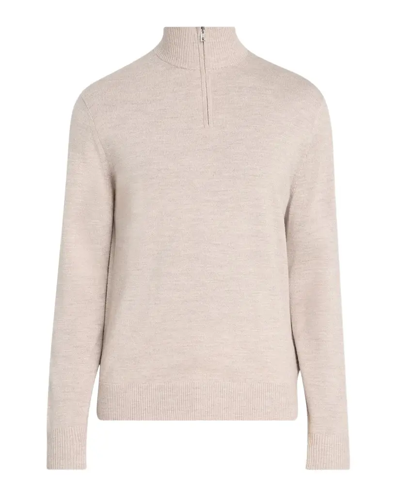 Theory Men's Hilles Cashmere Quarter-Zip Sweater