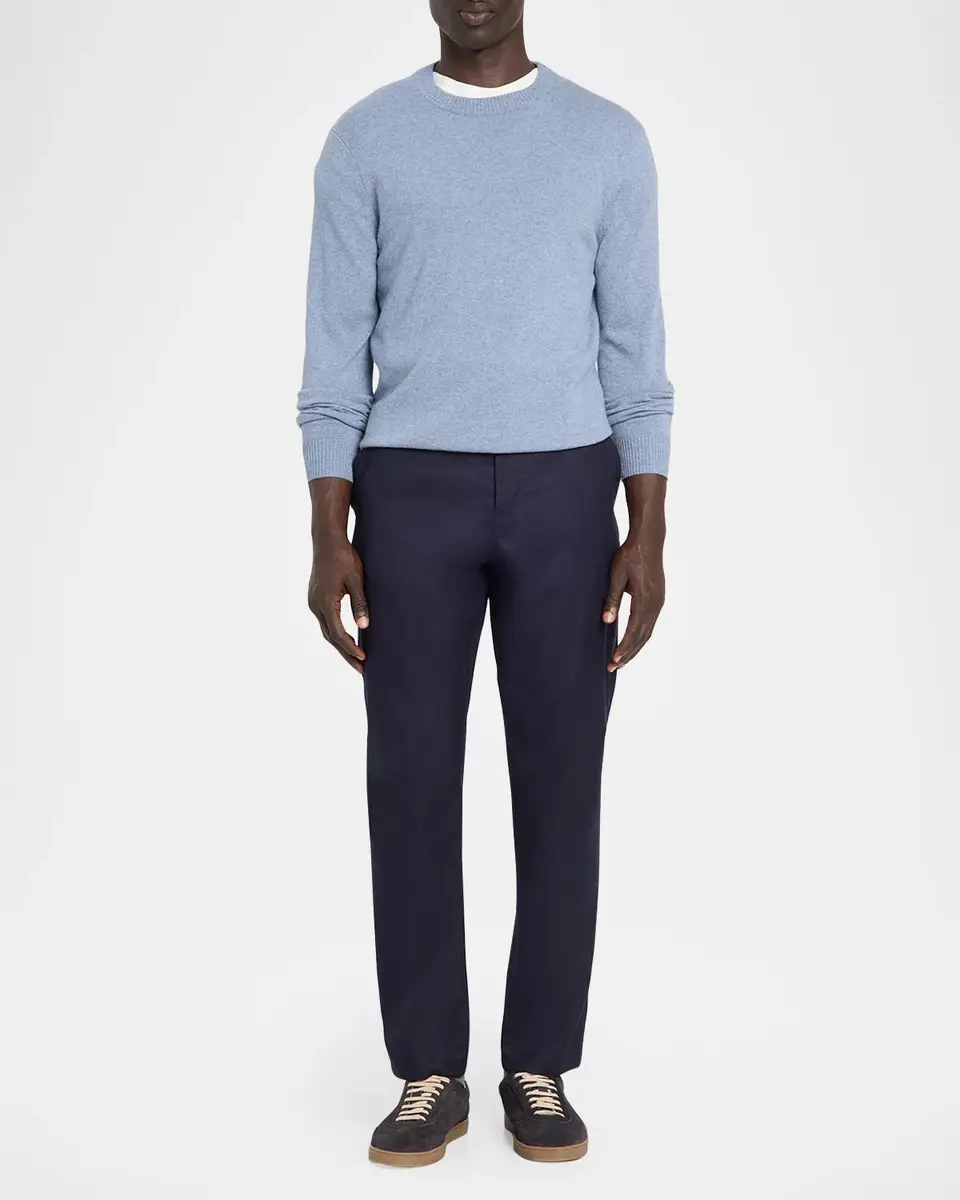 Theory Men's Hilles Cashmere Crewneck Sweater | Thumbnail 2 Theory Men's Hilles Cashmere Crewneck Sweater | Thumbnail 2