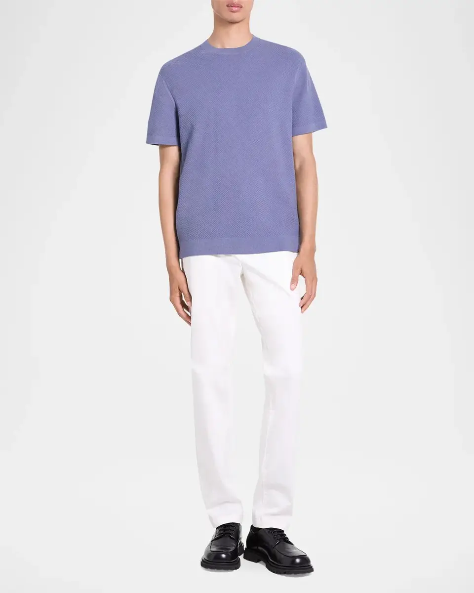 Theory Men's Soris Crewneck T-Shirt | Thumbnail 2 Theory Men's Soris Crewneck T-Shirt | Thumbnail 2
