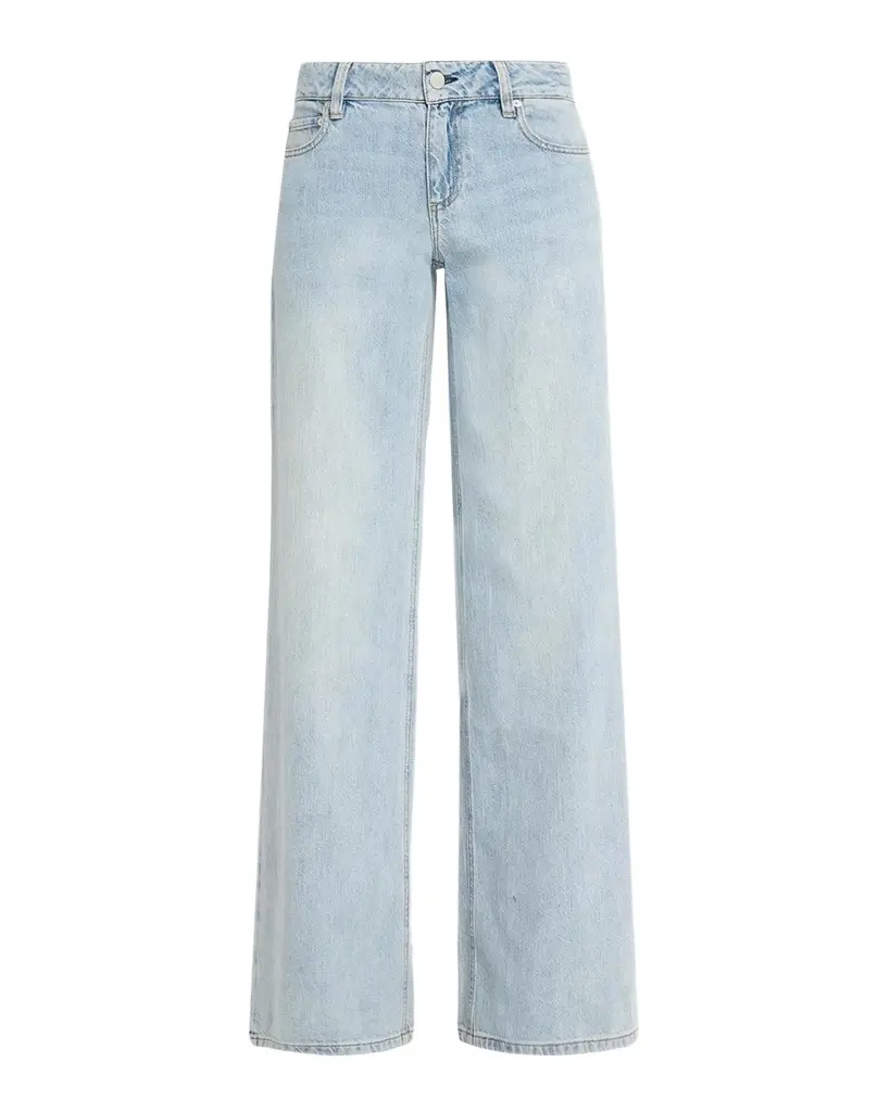 Alice + Olivia Amazing Low-Rise Baggy Jeans