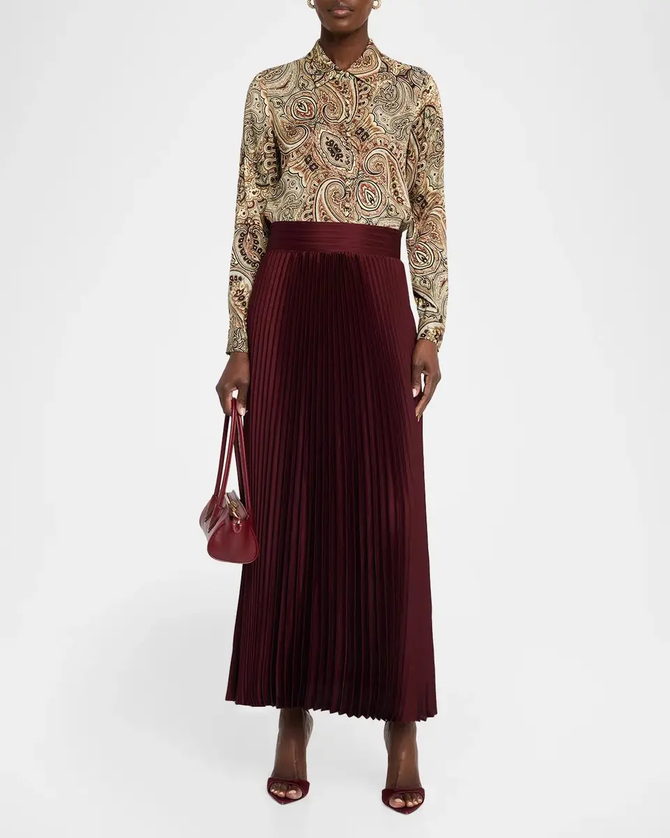 Elie Tahari The Pria Paisley-Print Blouse | Thumbnail 2