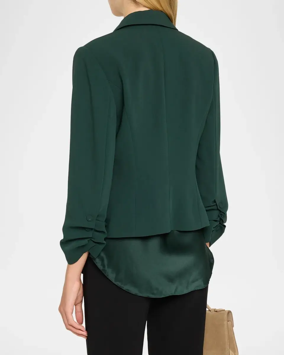 Cinq à Sept Khloe Petite Cropped 3/4-Sleeve Blazer | Thumbnail 3 Cinq à Sept Khloe Petite Cropped 3/4-Sleeve Blazer | Thumbnail 3