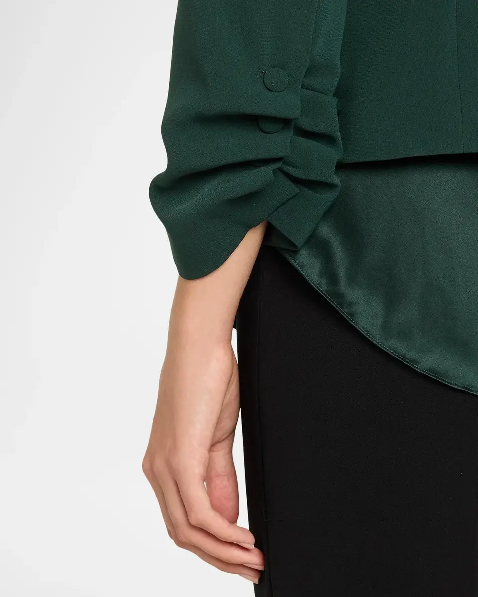 Cinq à Sept Khloe Petite Cropped 3/4-Sleeve Blazer | Thumbnail 5 Cinq à Sept Khloe Petite Cropped 3/4-Sleeve Blazer | Thumbnail 5