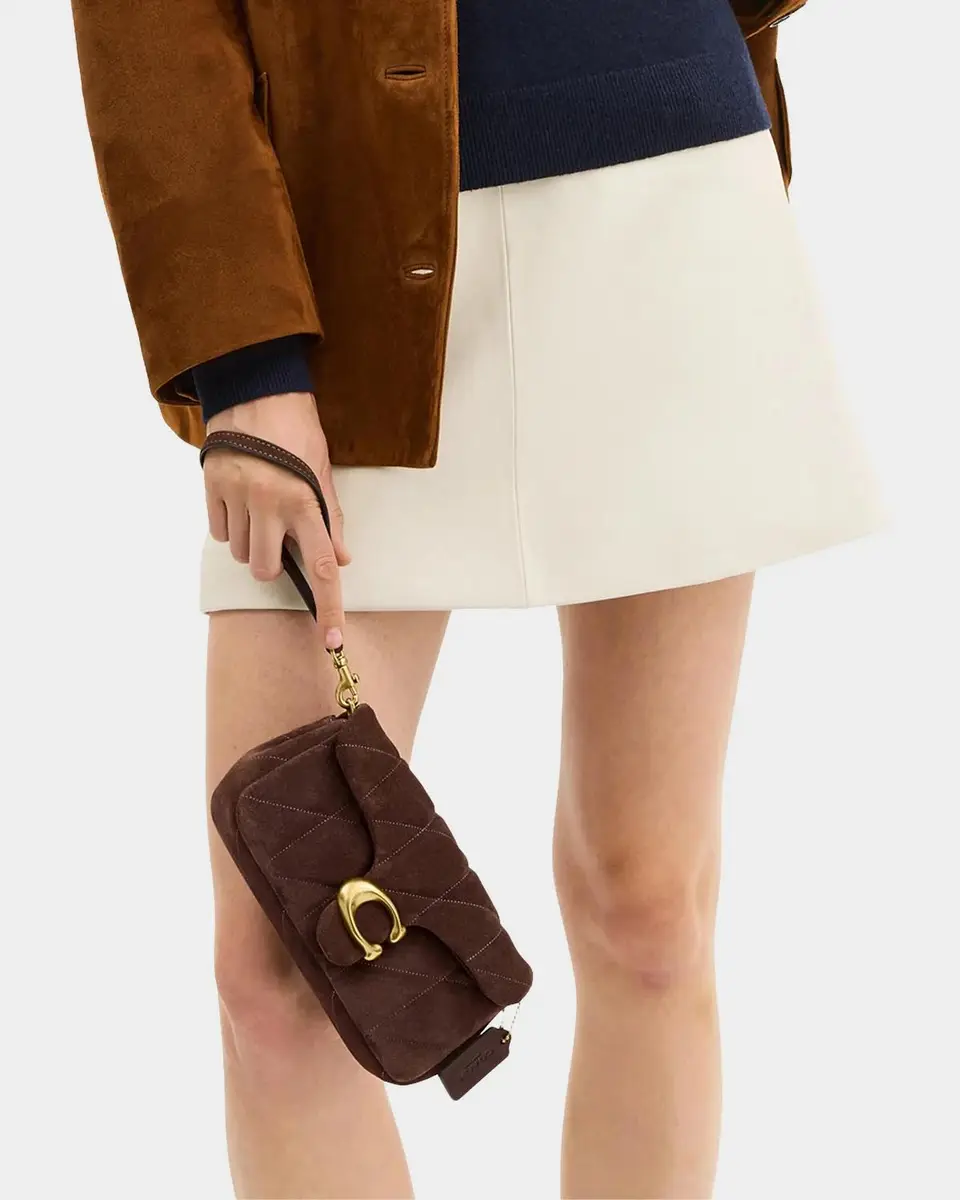 Coach Tabby Quilted Suede Chain Crossbody Bag 19 | Thumbnail 2 Coach Tabby Quilted Suede Chain Crossbody Bag 19 | Thumbnail 2