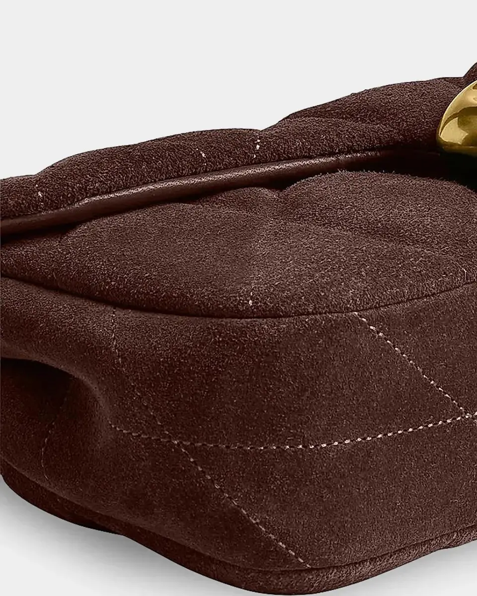 Coach Tabby Quilted Suede Chain Crossbody Bag 19 | Thumbnail 8 Coach Tabby Quilted Suede Chain Crossbody Bag 19 | Thumbnail 8