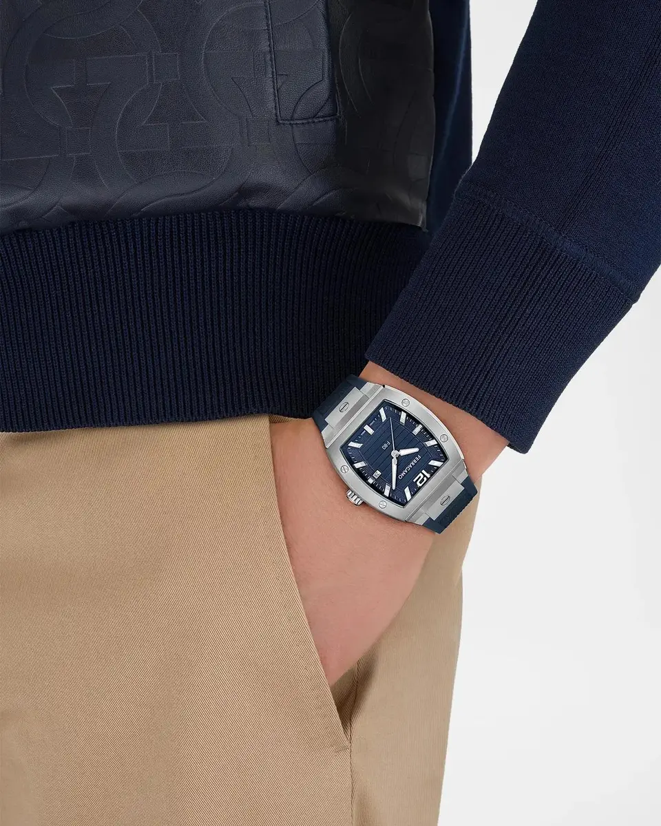 Ferragamo Men's F-80 Tonneau Stainless Steel Watch/42MM | Thumbnail 2 Ferragamo Men's F-80 Tonneau Stainless Steel Watch/42MM | Thumbnail 2