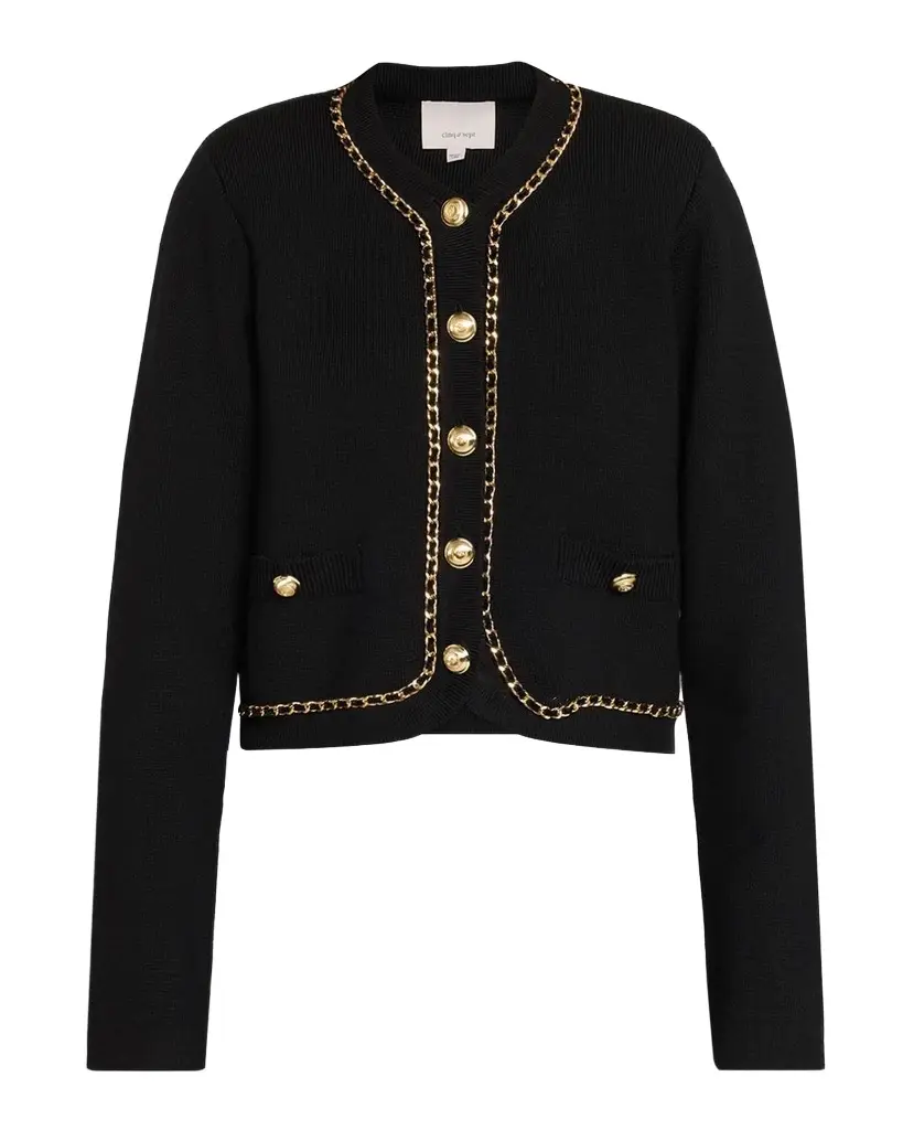 Cinq à Sept Benoite Structured Cardigan