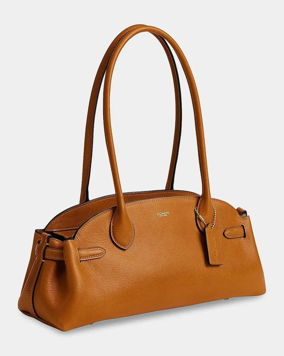 Coach Soft Empire 34 Leather Carryall | Thumbnail 19