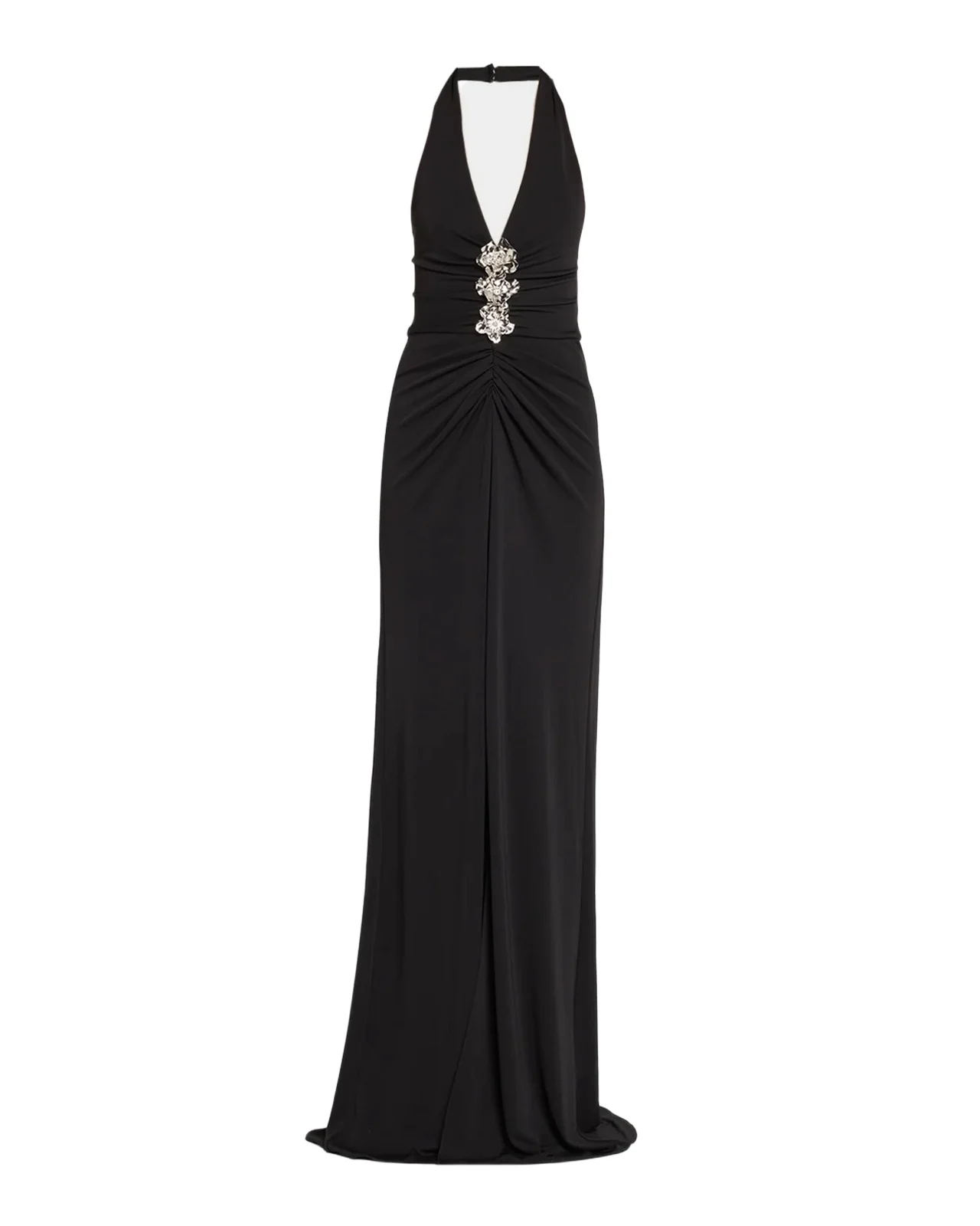 Kessan Embellished Halter Gown Kessan Embellished Halter Gown