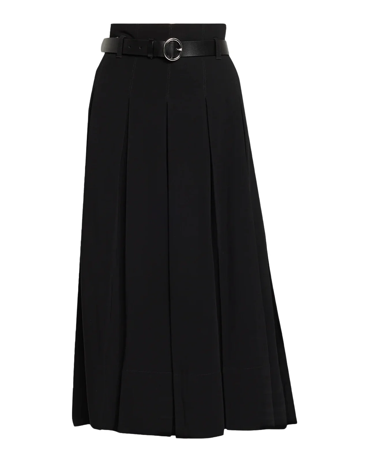 Rylee Belted A-Line Midi Skirt Rylee Belted A-Line Midi Skirt