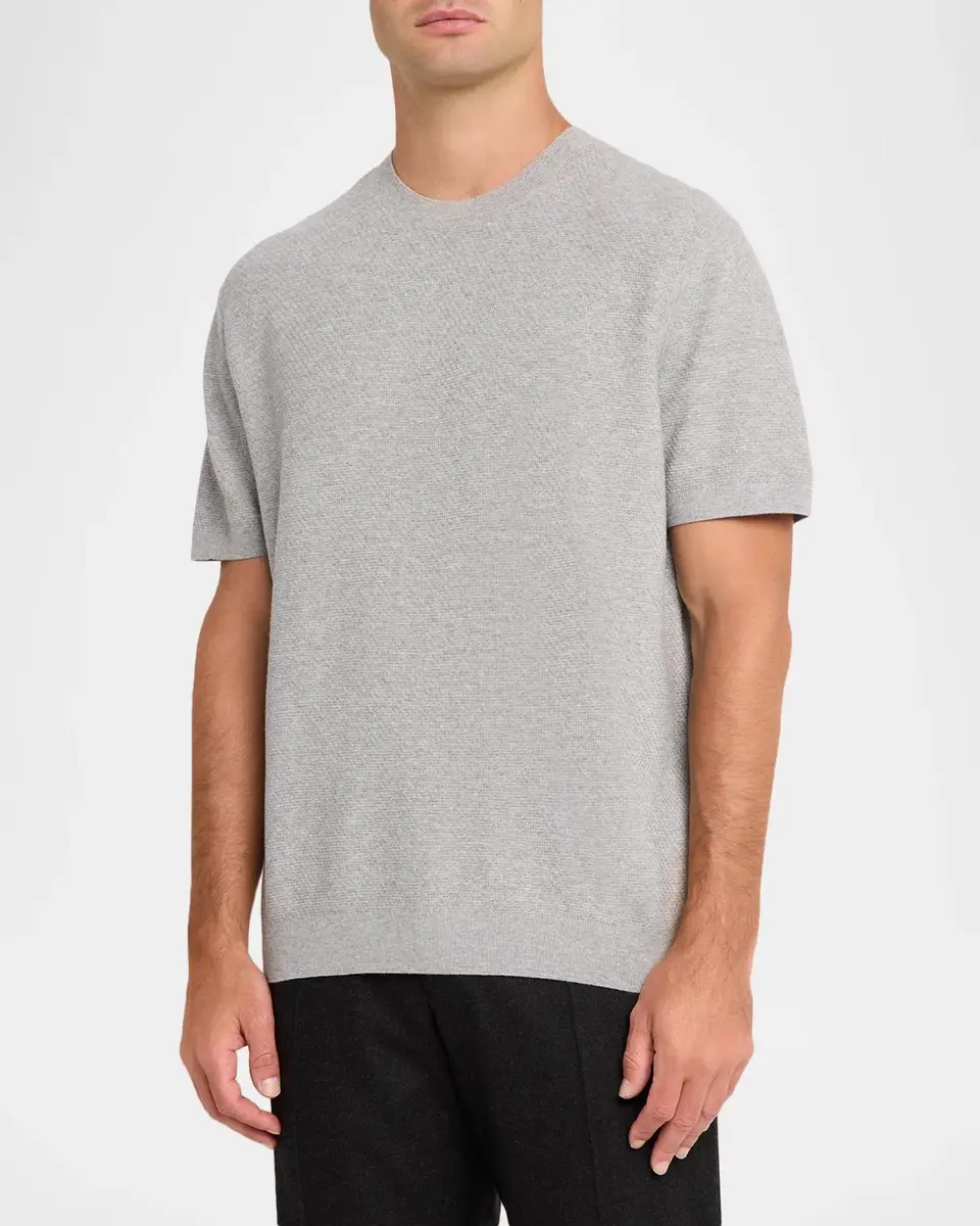 Theory Men's Soris Crewneck T-Shirt | Thumbnail 4 Theory Men's Soris Crewneck T-Shirt | Thumbnail 4