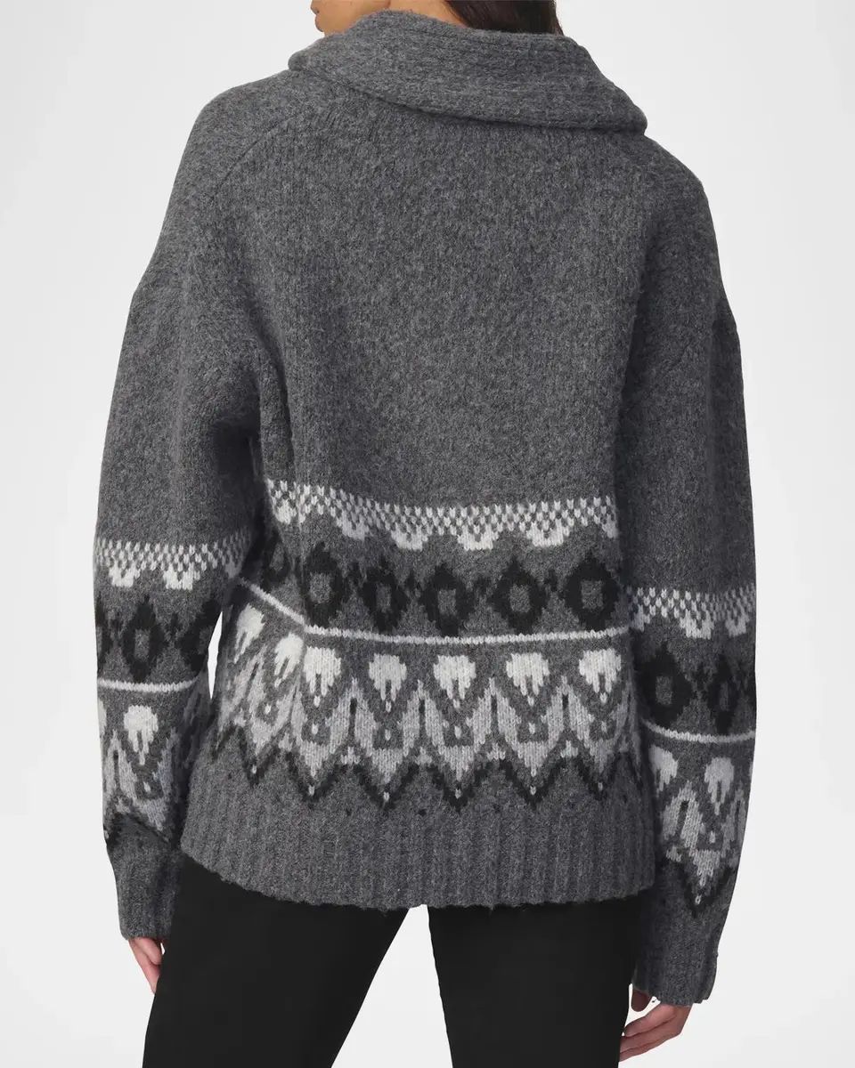 Joe's Jeans The Inga Fair Isle Cardigan | Thumbnail 3 Joe's Jeans The Inga Fair Isle Cardigan | Thumbnail 3