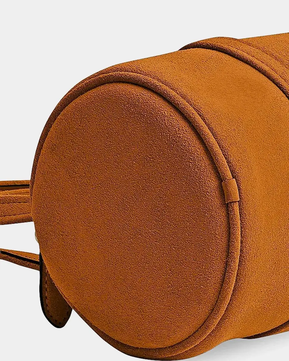 Coach Kisslock Barrel Suede Shoulder Bag | Thumbnail 8 Coach Kisslock Barrel Suede Shoulder Bag | Thumbnail 8