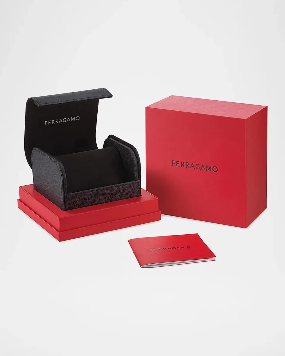 Ferragamo Men's Edge Skeleton Gunmetal IP & Stainless Steel Bracelet Watch/42MM | Thumbnail 5 Ferragamo Men's Edge Skeleton Gunmetal IP & Stainless Steel Bracelet Watch/42MM | Thumbnail 5